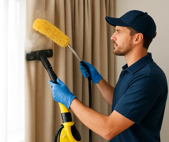 Trusted blind cleaning technician Matty Curtain Cleaning wallington-vic QLD