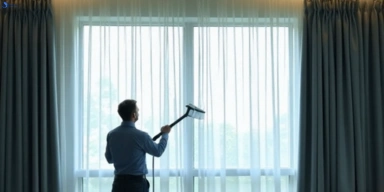 Commercial drapes cleaning service wallington-vic hotels offices