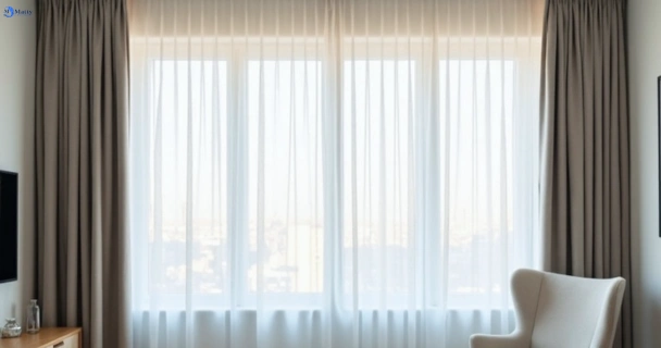 Restored vibrant drapes in wallington-vic QLD after Matty Curtain Cleaning